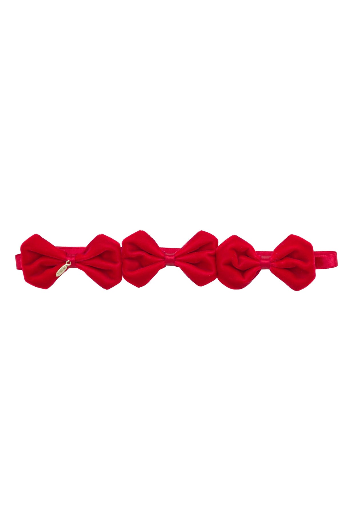 Tendu Velvet Wrap - Red