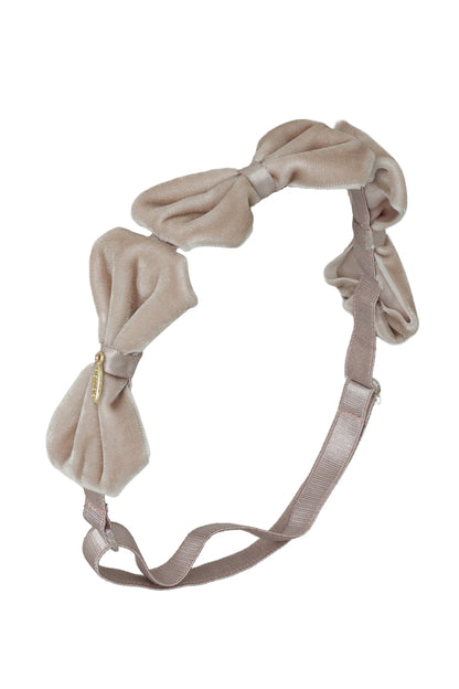 Tendu Velvet Wrap - Taupe