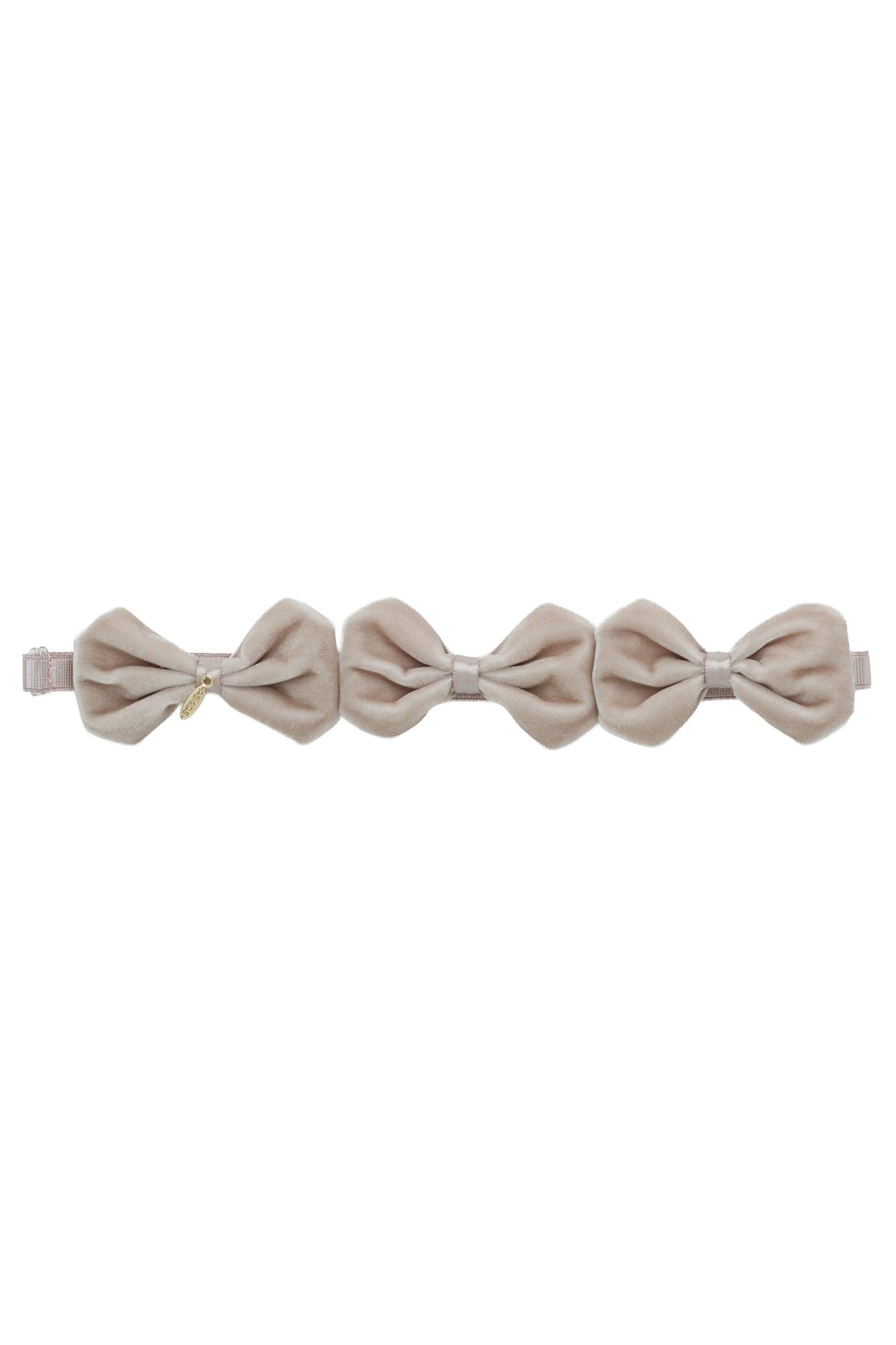 Tendu Velvet Wrap - Taupe