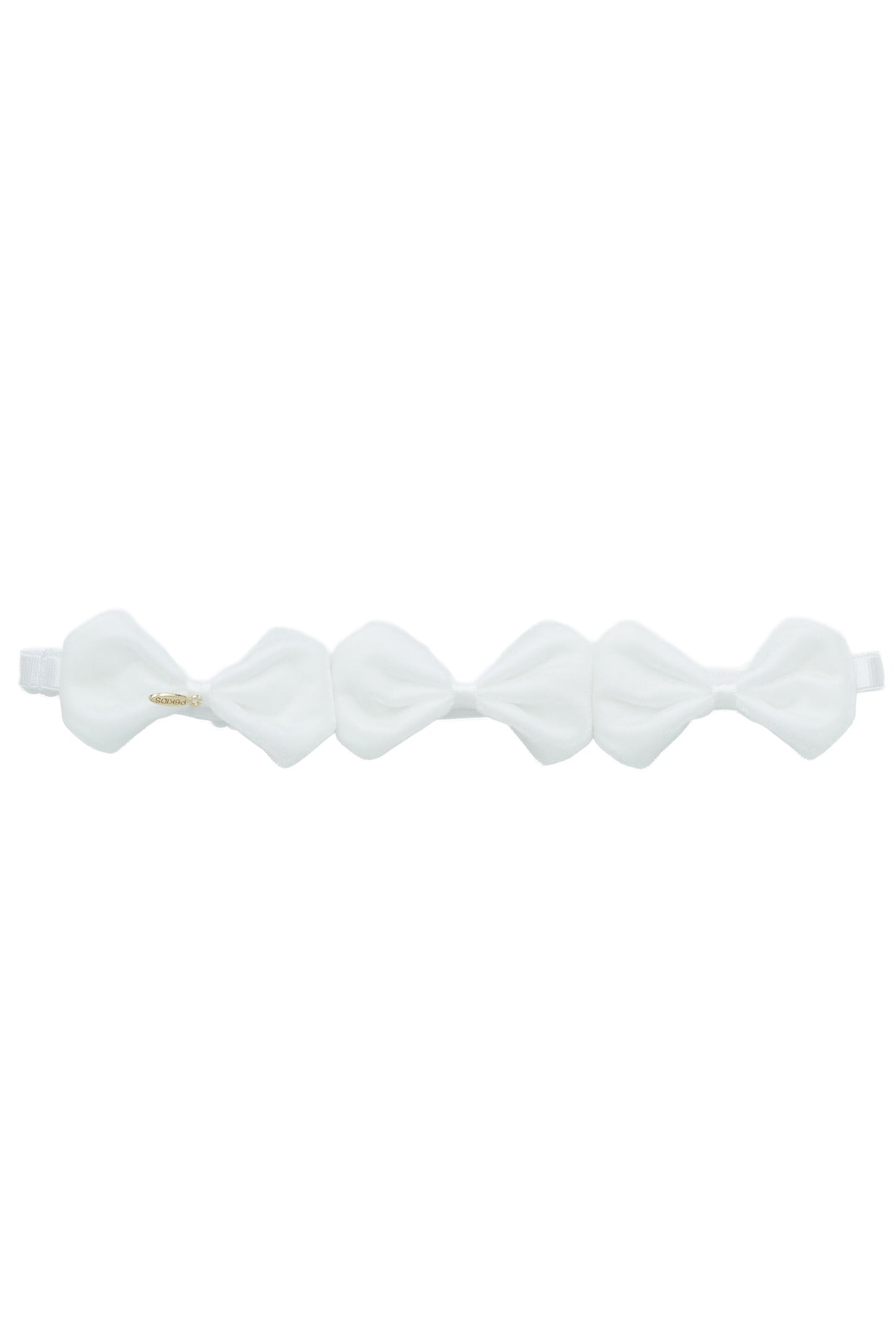 Tendu Velvet Wrap - White