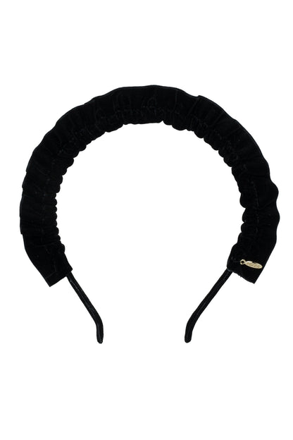 Tutu Velvet Headband - Black
