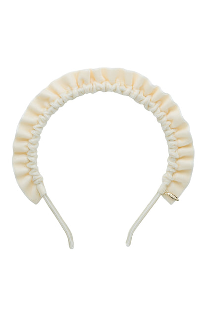 Tutu Velvet Headband - Ivory