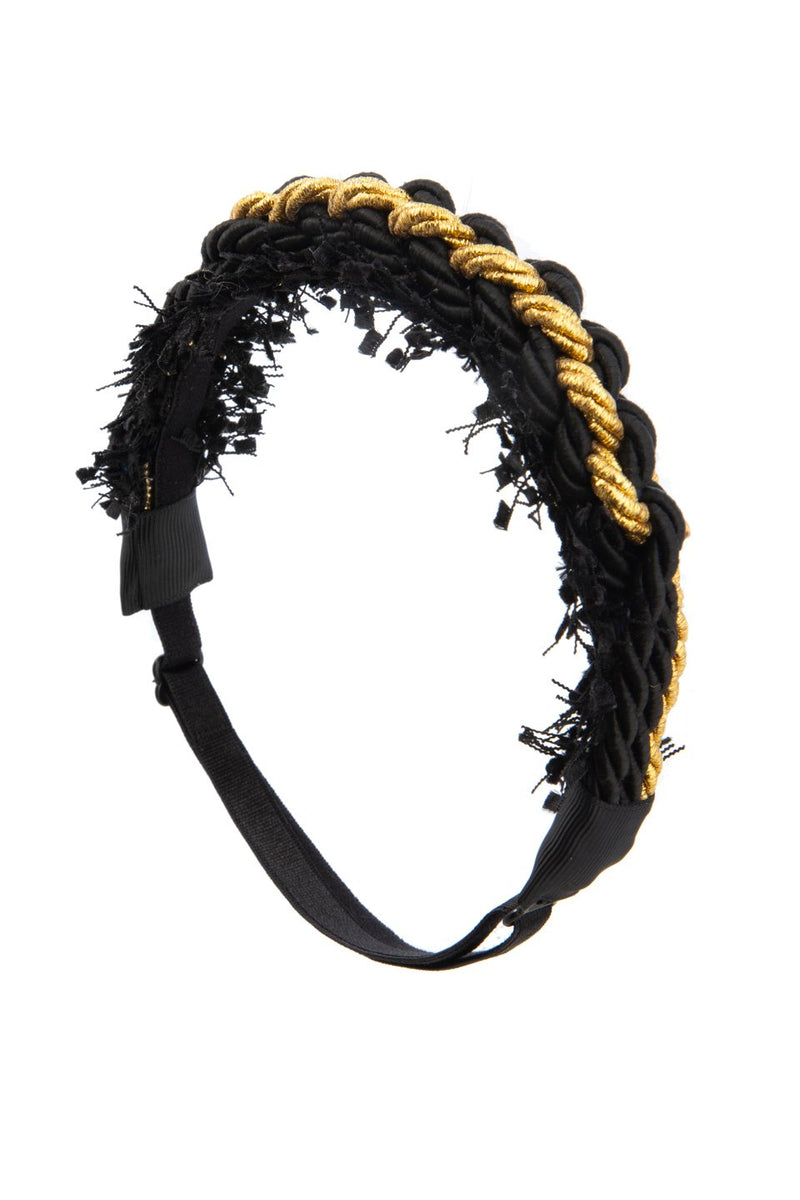 All Roped In Wrap-Black/Gold - PROJECT 6, modest fashion