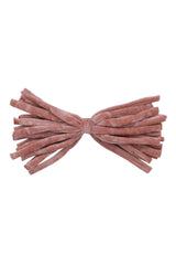 Anemone Strips Clip - Pink Mauve Velvet