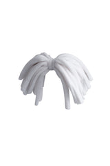 Anemone Strips Clip - White Velvet