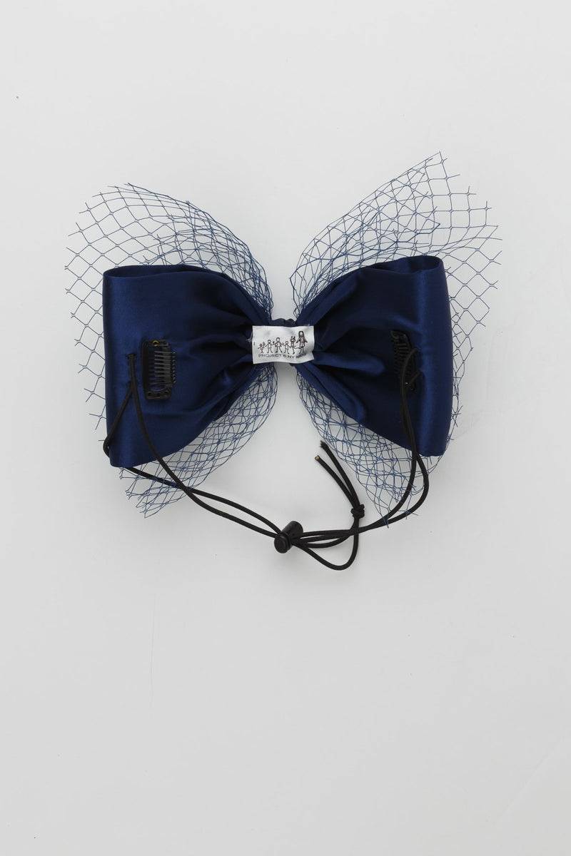 Avant Garde Bow Grand - Navy - PROJECT 6, modest fashion