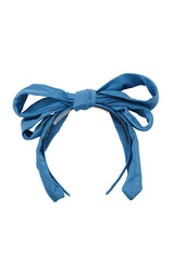 Double Party Bow Headband - Blue Sky - PROJECT 6, modest fashion