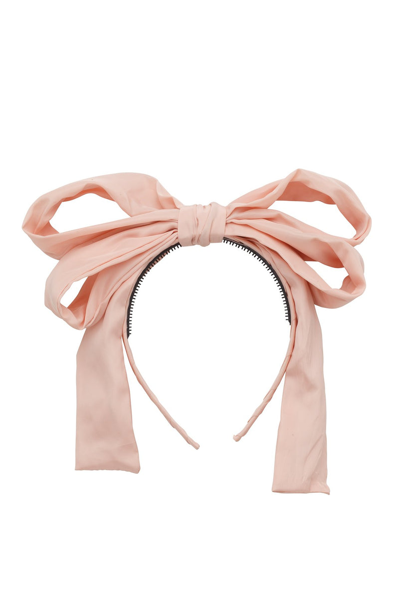 Double Party Bow Headband - Blush - PROJECT 6, modest fashion