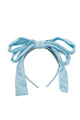 Double Party Bow Headband - Light Sky - PROJECT 6, modest fashion