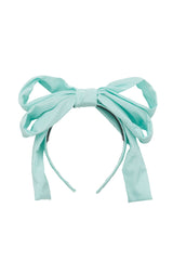 Double Party Bow Headband - Mint - PROJECT 6, modest fashion