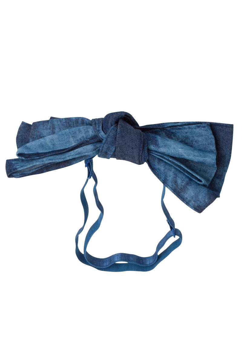 Floppy Denim Wrap - Invisible Tye Dye - PROJECT 6, modest fashion