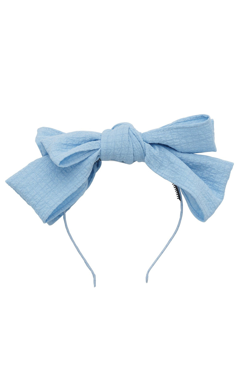 Floppy Muslin Headband - Sky Blue - PROJECT 6, modest fashion