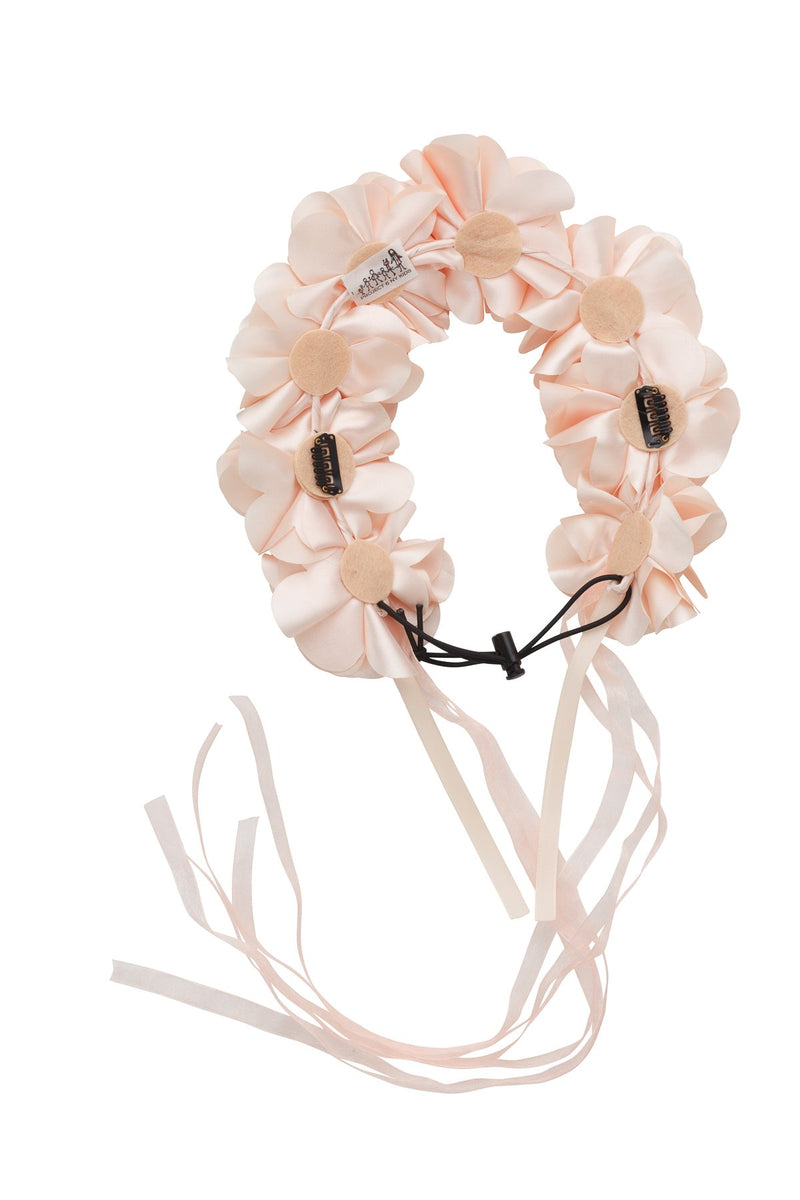 Floral Wreath Full - Light Peach - PROJECT 6, modest fashion