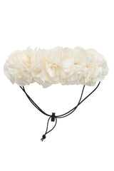 Floral Wreath Petit - Dove Ivory - PROJECT 6, modest fashion