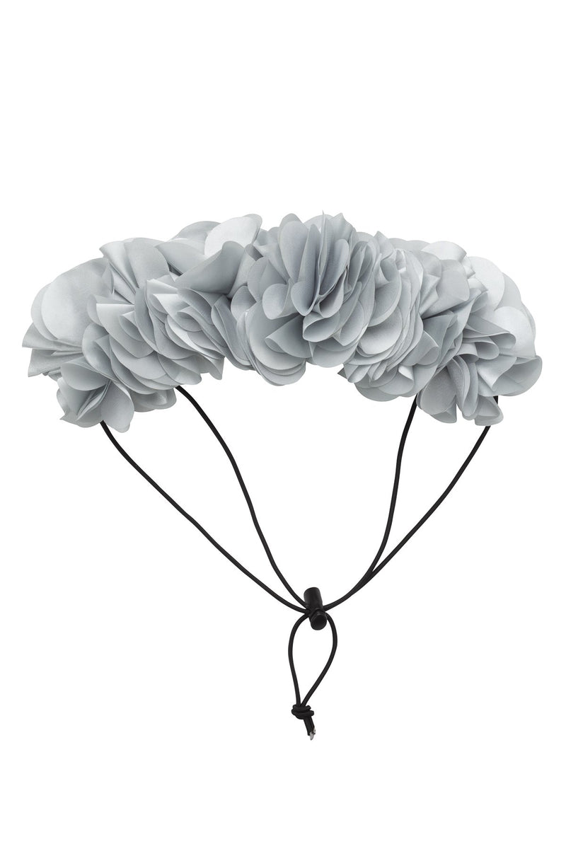 Floral Wreath Petit - Light Silver - PROJECT 6, modest fashion