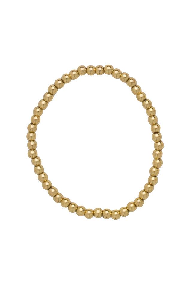 Golden Hour Bracelet - Gold 4mm