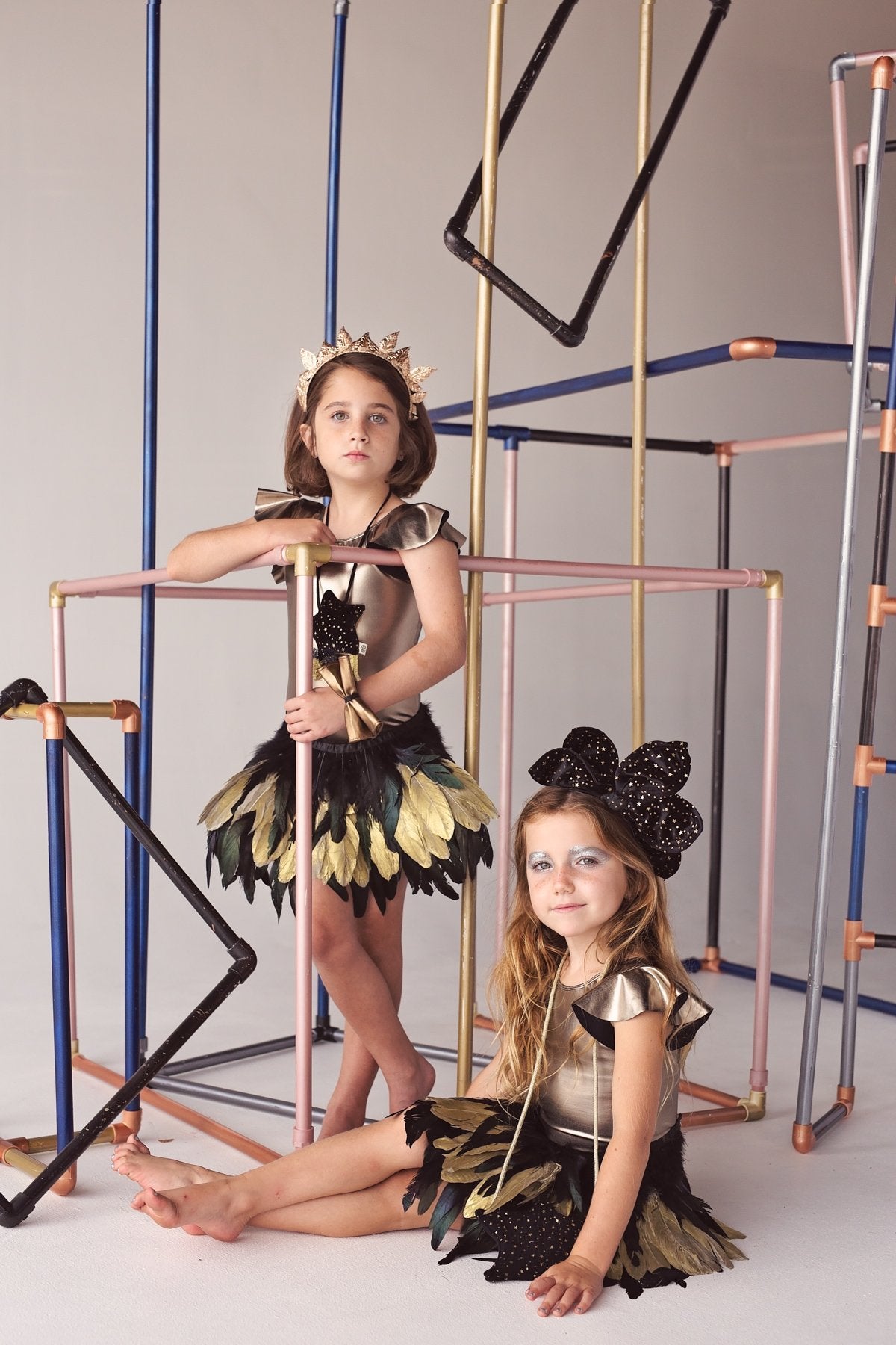 Butterfly Leather Clip/Pony (1 pc) - Raspberry - PROJECT 6, modest fashion