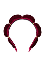 Jasmin Headband - Burgundy Velvet - PROJECT 6, modest fashion