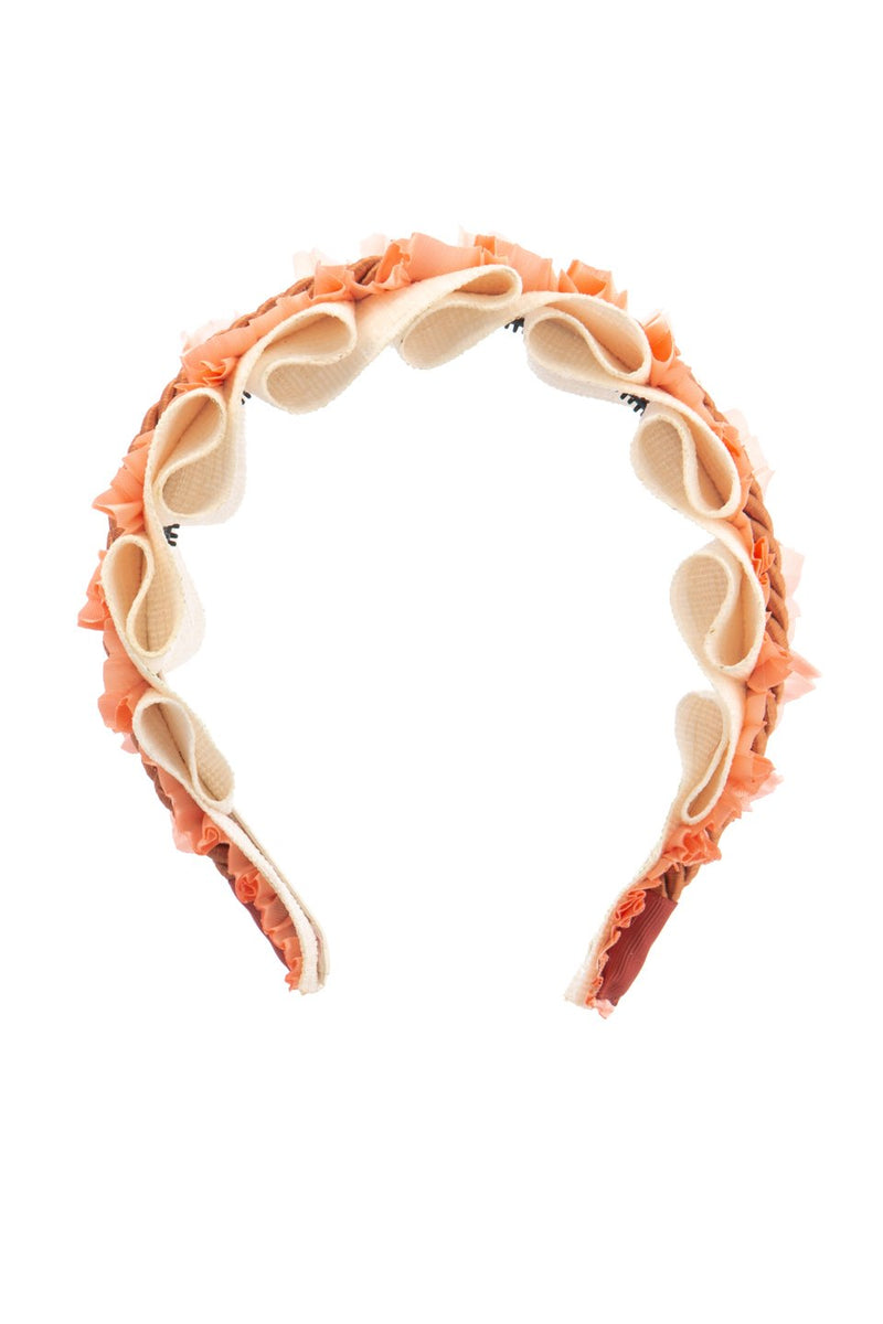 Layered Headband - Oatmeal/Peach - PROJECT 6, modest fashion