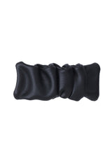 Leather Bunches Clip (1) - Black