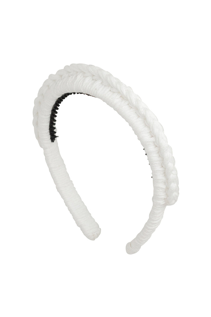 Links Headband - White
