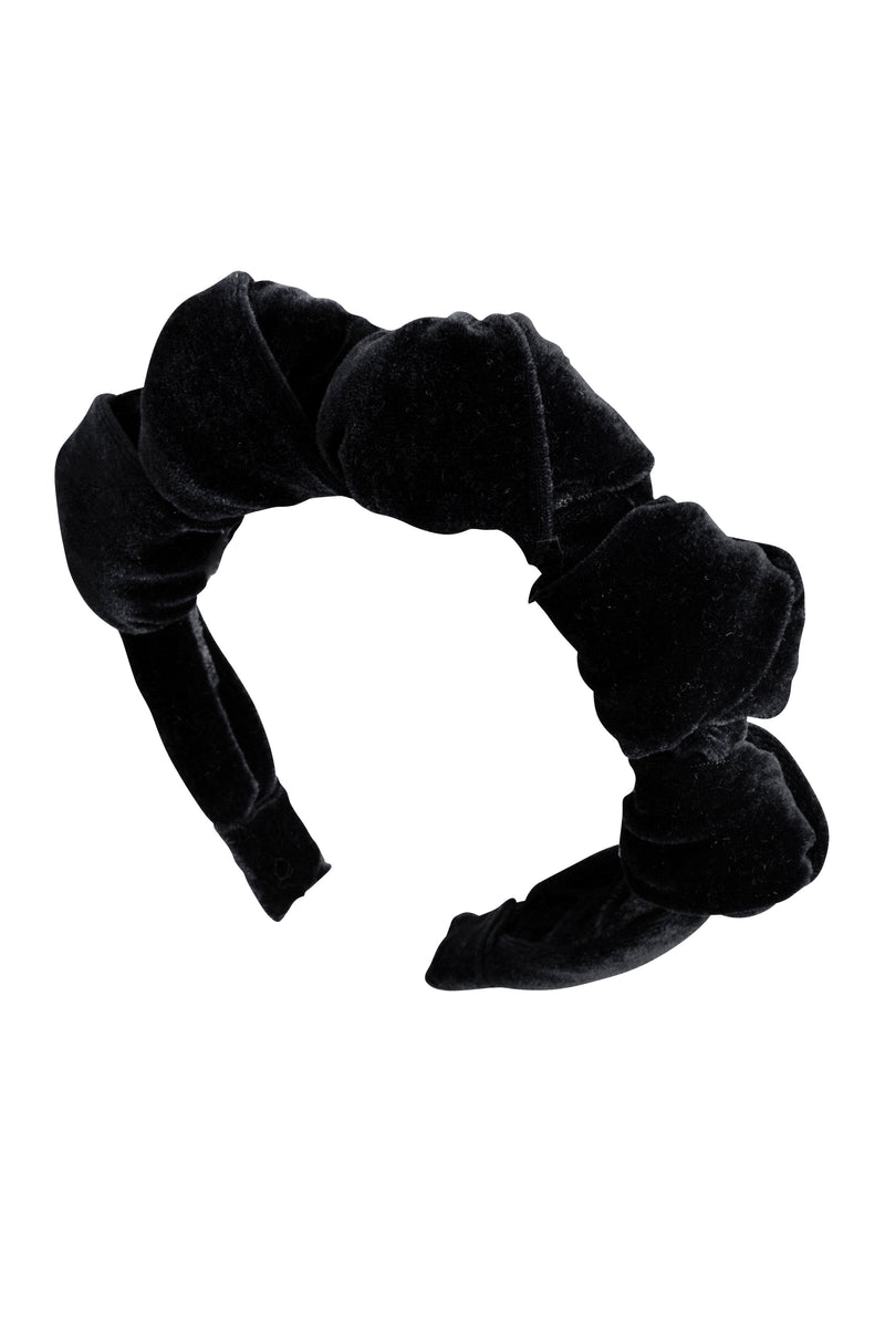 Mountain Queen Headband - Black Velvet