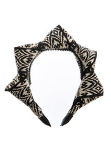 Mountain Queen Headband - Black/Ivory - PROJECT 6, modest fashion