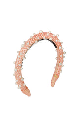 Pearl Queen Women's Headband - Rose - PROJECT 6, modest fashion