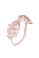 Pleated Ribbon Wrap - Blush - PROJECT 6, modest fashion