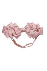 Pleated Ribbon Wrap - Rose - PROJECT 6, modest fashion