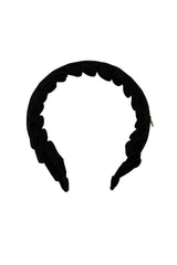Pristine Pleats Headband - Black