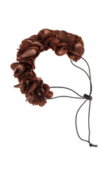 Floral Wreath Petit - Brown - PROJECT 6, modest fashion