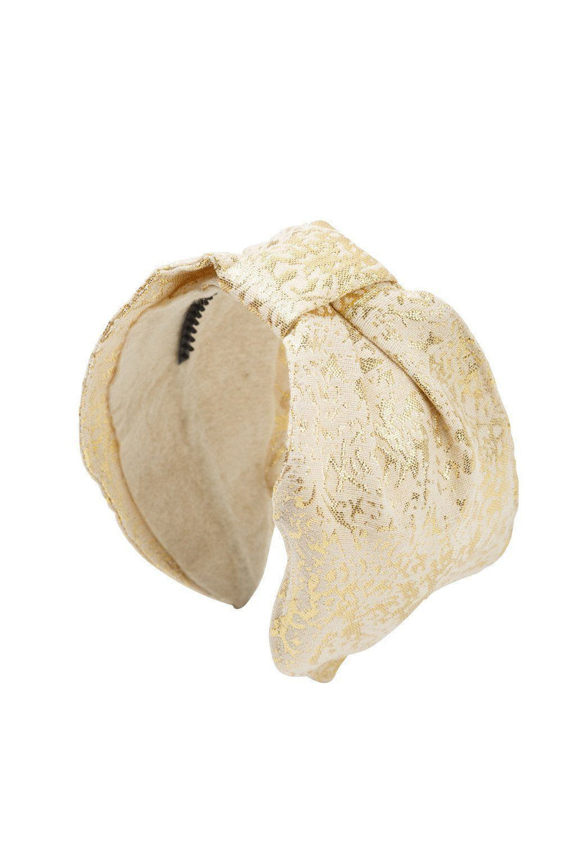 Turban Headband - Gold - PROJECT 6, modest fashion