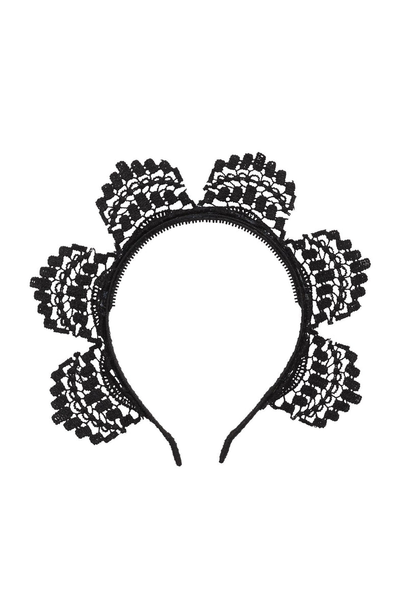 Rising Princess Headband - Black - PROJECT 6, modest fashion