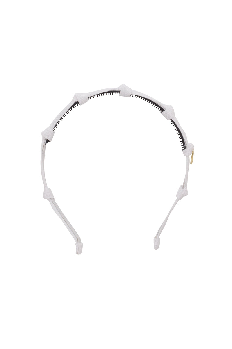 Rosebud Headband - White