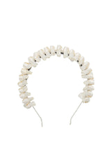 Satin Tied Headband - Dove Ivory - PROJECT 6, modest fashion