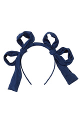 Side By Side Headband - Navy - PROJECT 6, modest fashion