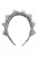 Skater Girl Headband - Silver - PROJECT 6, modest fashion