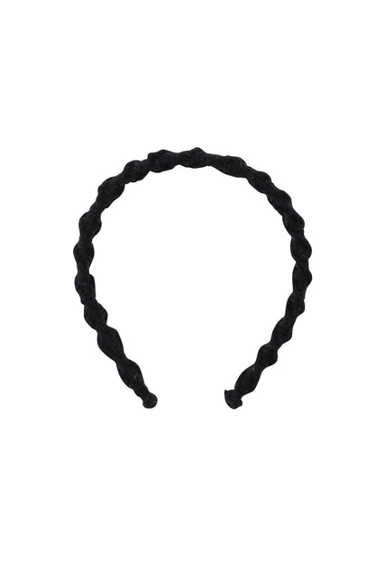 Spiral Headband - Black