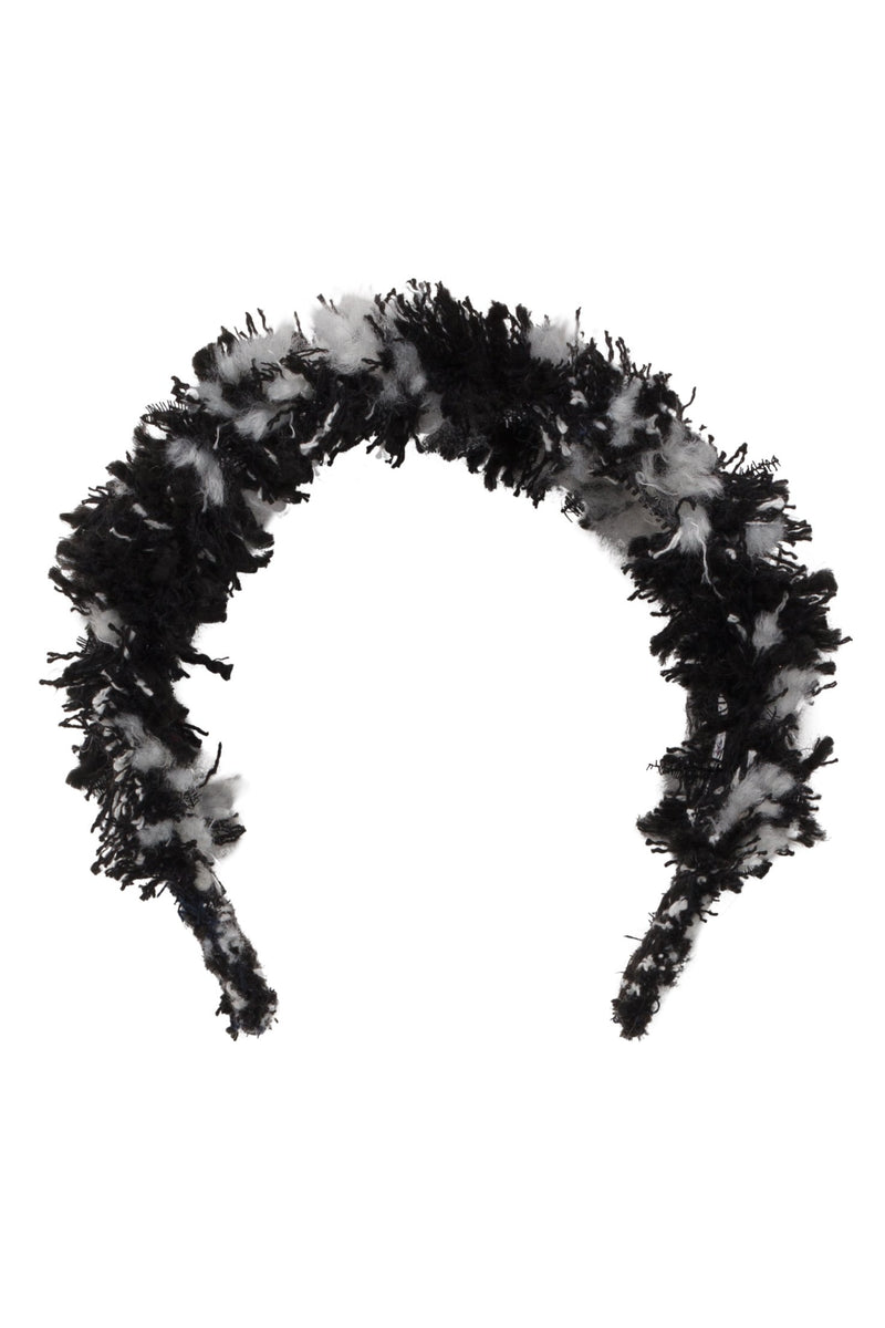 Tapestry Headband - Black/White