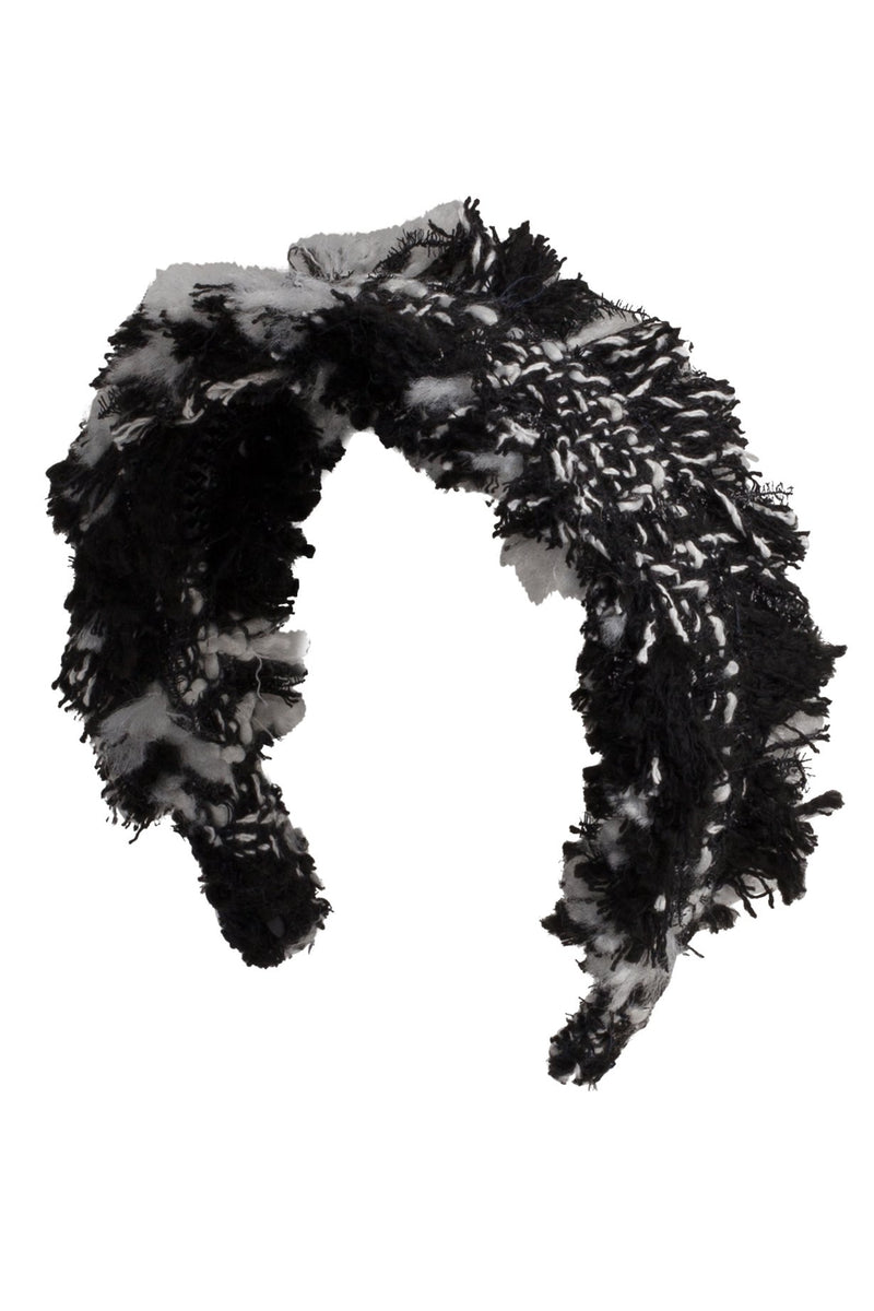Tapestry Headband - Black/White
